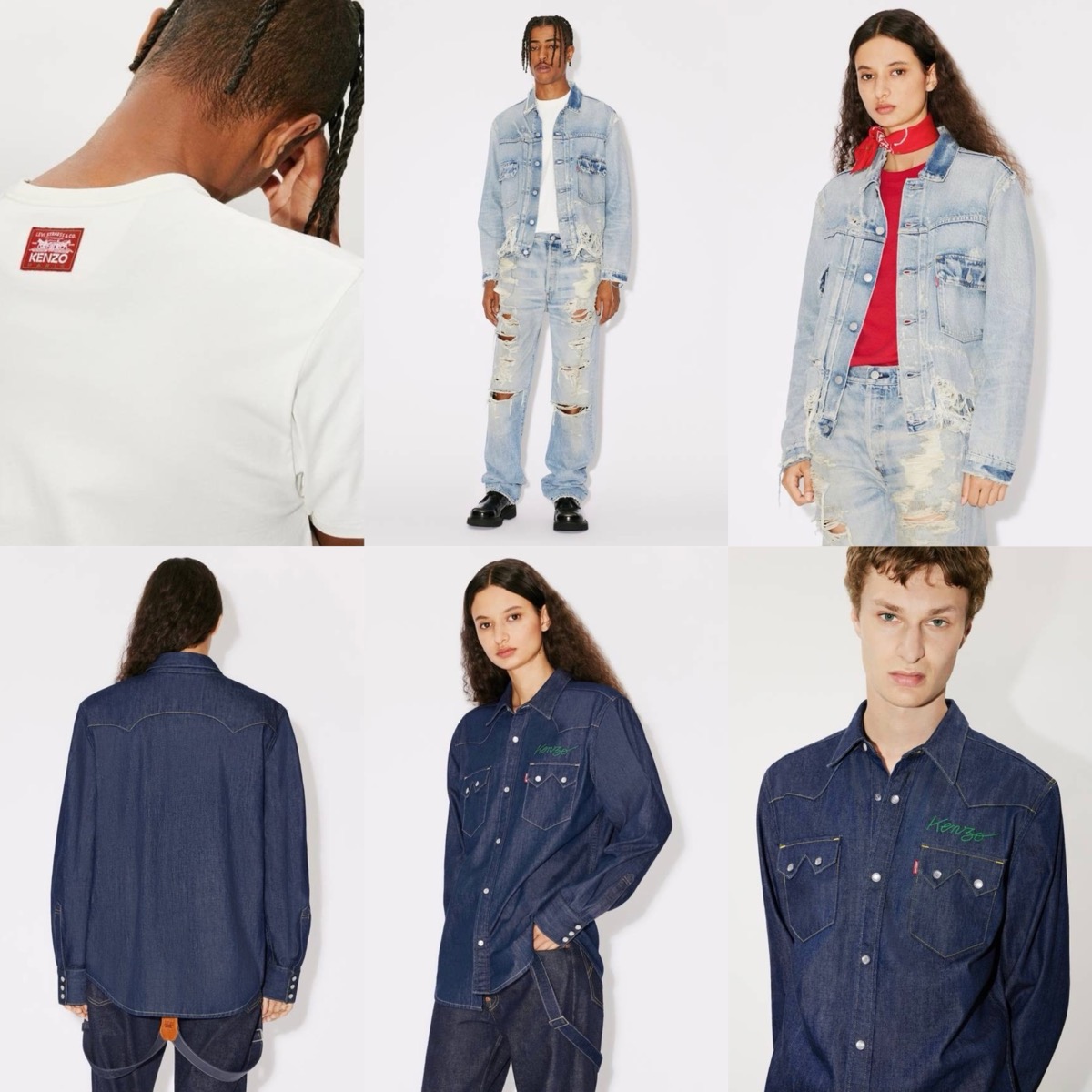 KENZO × Levi's® FW23 コラボコレクションが国内10月4日／10月5日より