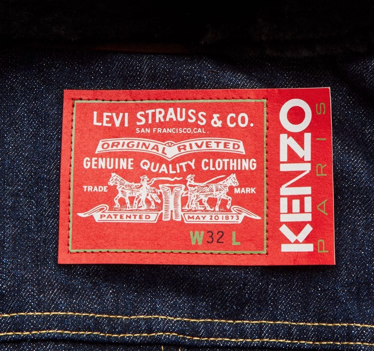 KENZO × Levi's® FW23 コラボコレクションが国内10月4日／10月5日より