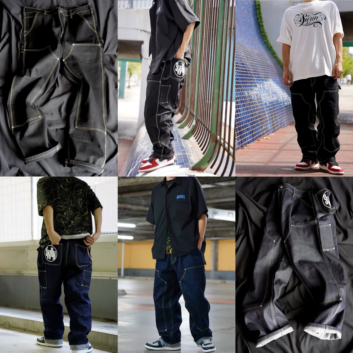 S.W.U.N 『Original Double Knee Painter Denim Pants』のWEB抽選販売