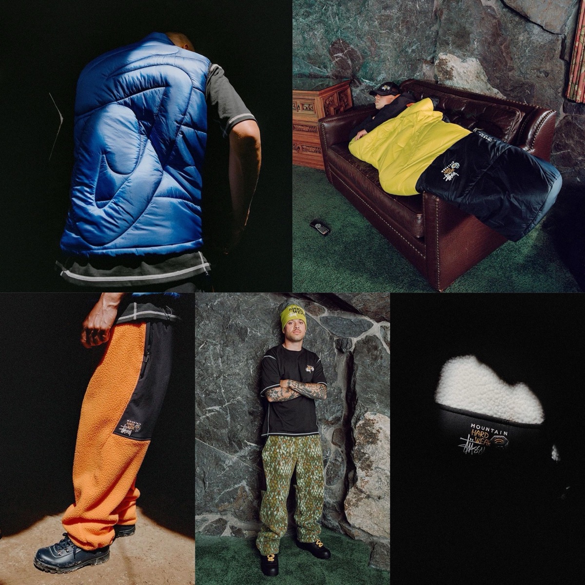 試着で着た程度で新品ですStussy＆ Mountain Hardwear コラボ商品！