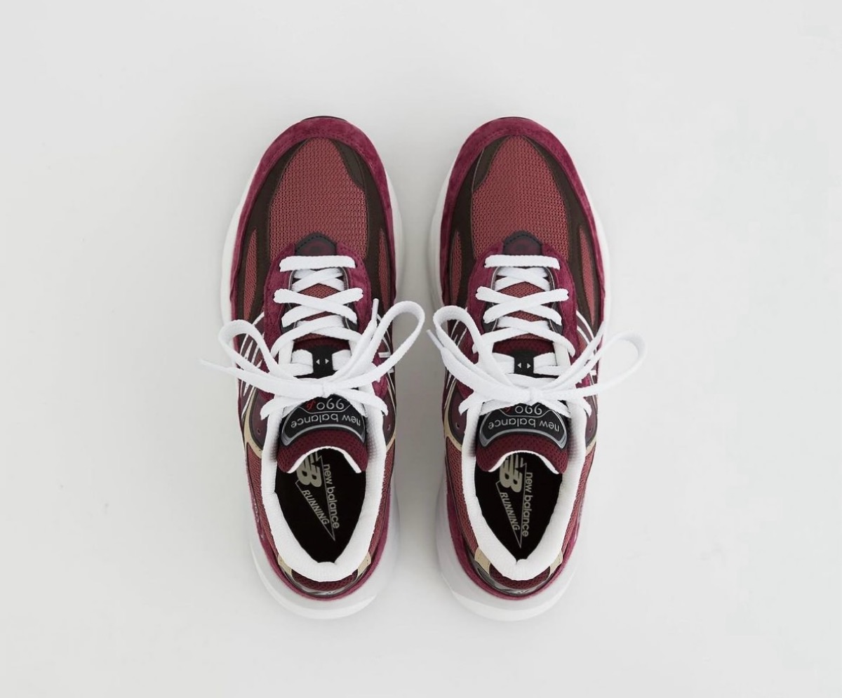 New Balance 『990v6 “Burgundy”』が国内10月26日より発売 ［U990BT6