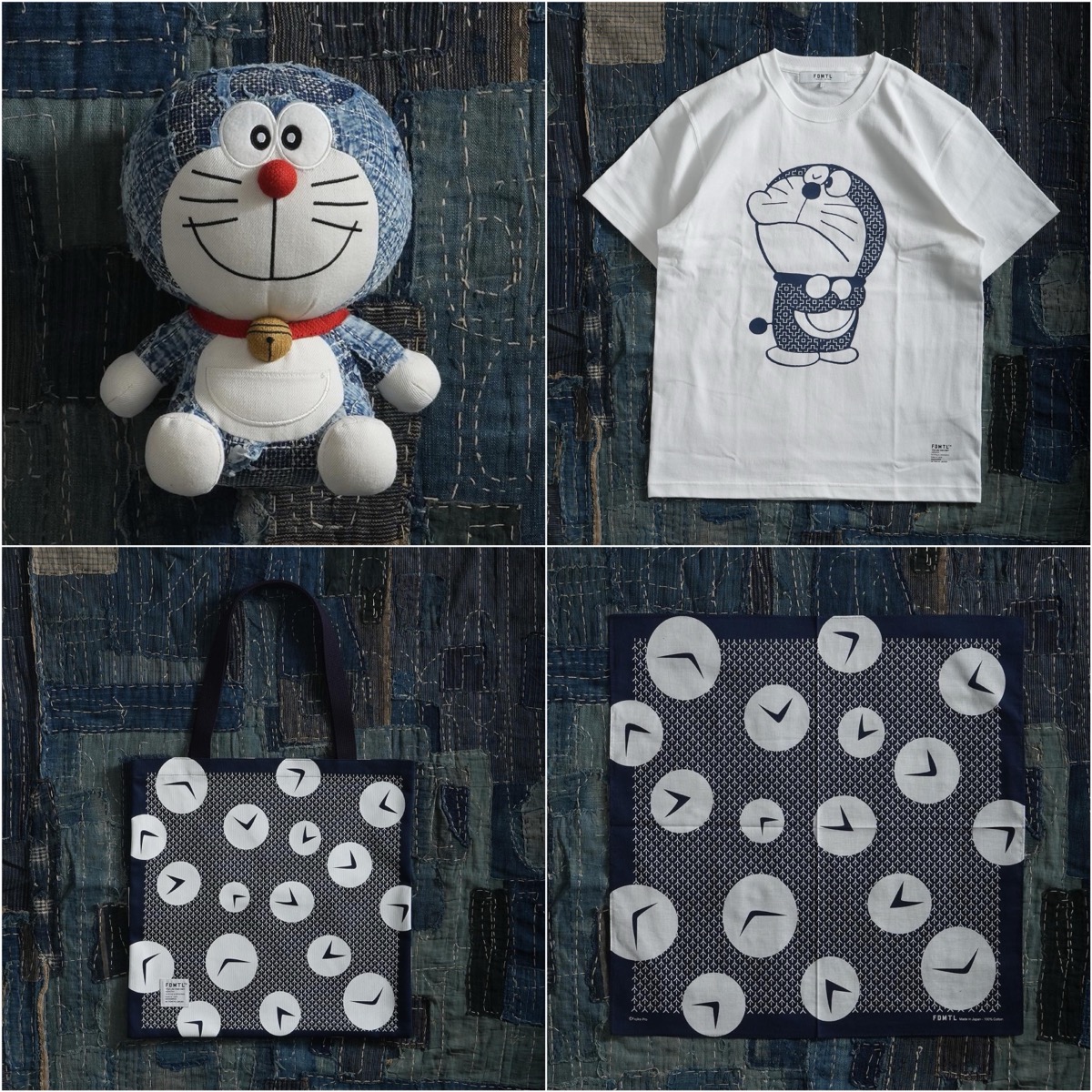 FDMTL×ドラえもん Sashiko Doraemon PLUSHFDMTL - その他