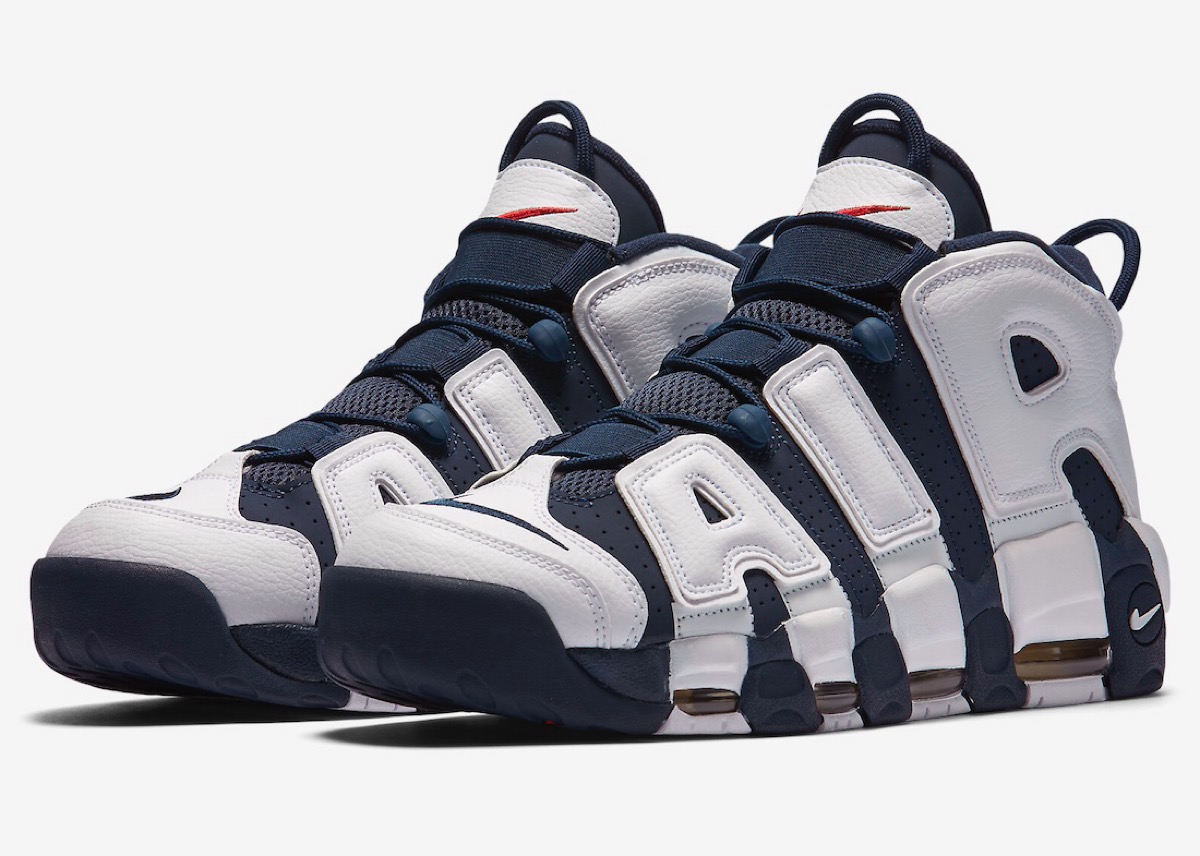 Nike Air More Uptempo “Olympic”が2024年8月に復刻発売予定 ［FQ8182 ...