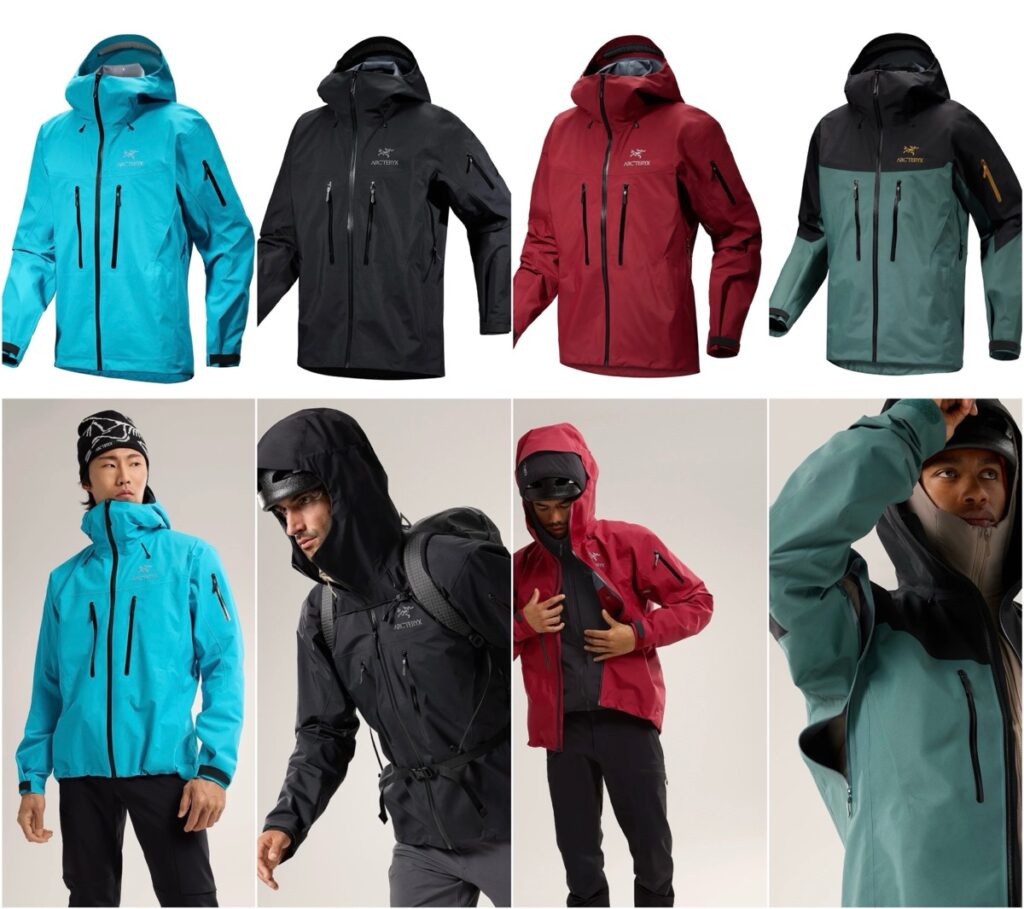 Arc’teryx Black Alpha SV S/P beams