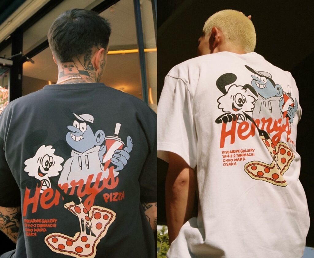 Verdy × Lugosis × Henry’s PIZZA 2xl２回ほど着用しました