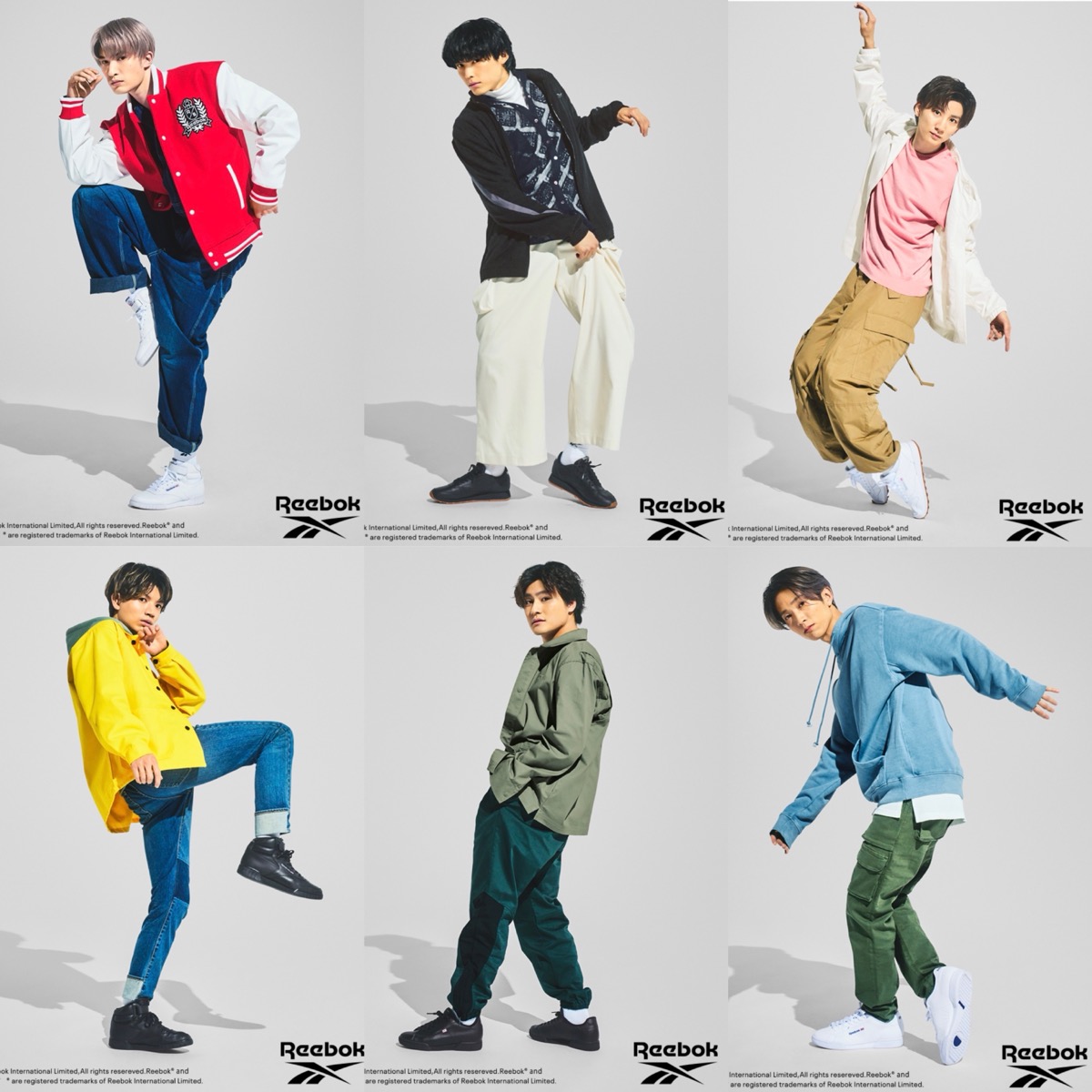 SixTONES │ Reebok “Winter Kicks” 2023が国内11月1日より発売開始