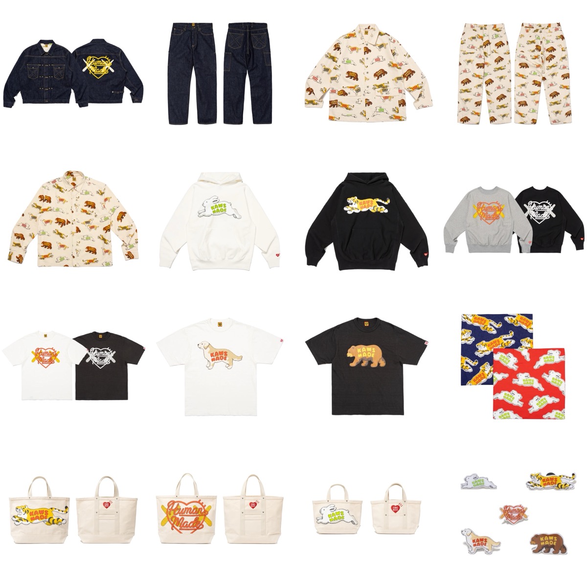 HUMAN MADE × KAWS Season2 #1が国内11月11日より発売 | UP TO DATE