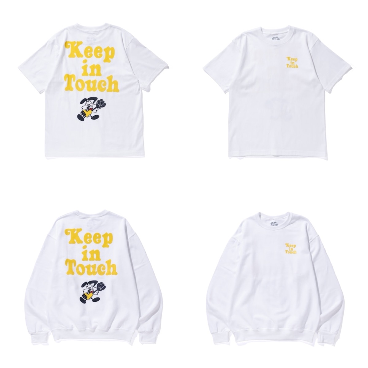 VERDY × Kit Gallery “KEEP IN TOUCH” TシャツのWEB抽選販売が国内11月