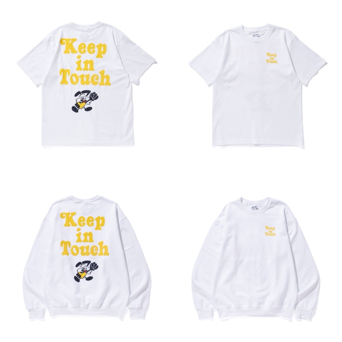 最新商品verdy × kit gallery keep in touch tee トップス