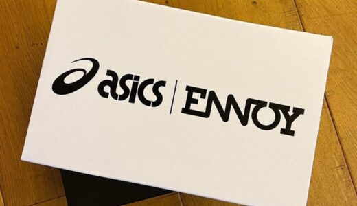 ENNOY × ASICS コラボスニーカーが2024年春に発売予定か