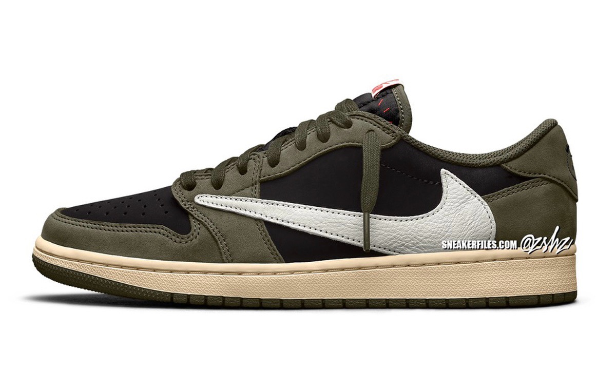 Travis Scott × Nike Air Jordan 1 Low OG SP “Black Olive”が 2024