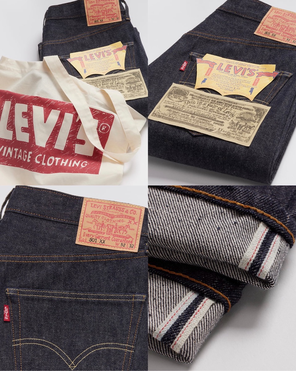 Levi's® Vintage Clothing 手描きの『1955 Hand-Drawn 501®』が国内11 