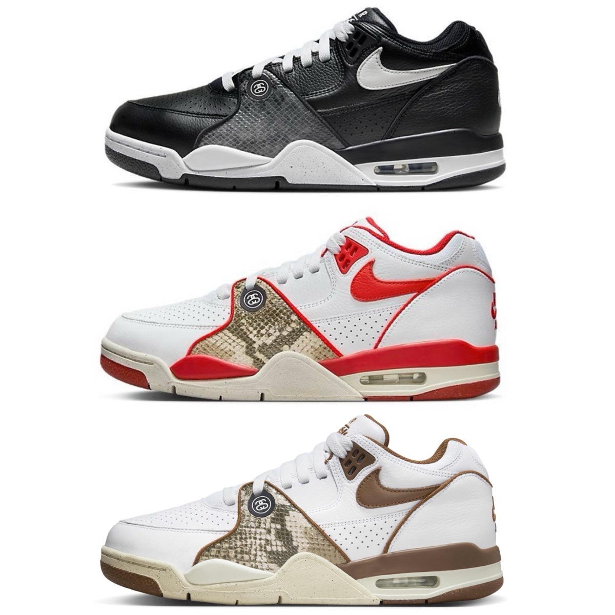 Stussy × Nike Air Flight 89 Low 26.5 新品ステューシー公式で購入しました