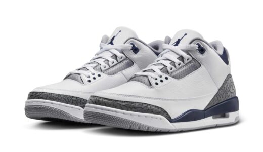 Nike Air Jordan 3 Retro “White/Midnight Navy”が国内1月27日に発売［CT8532-140］
