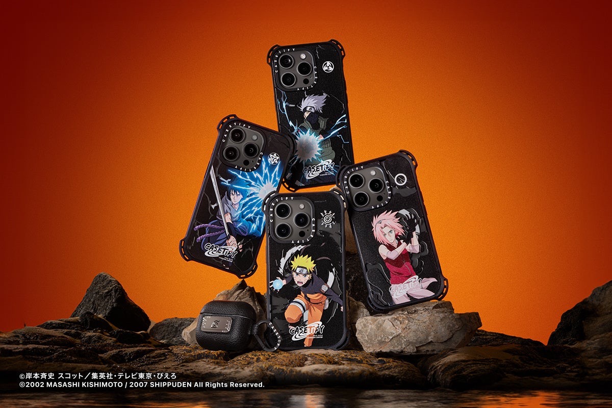 NARUTO × CASETiFY コラボコレクションの新作AirPods Proケースが国内1 