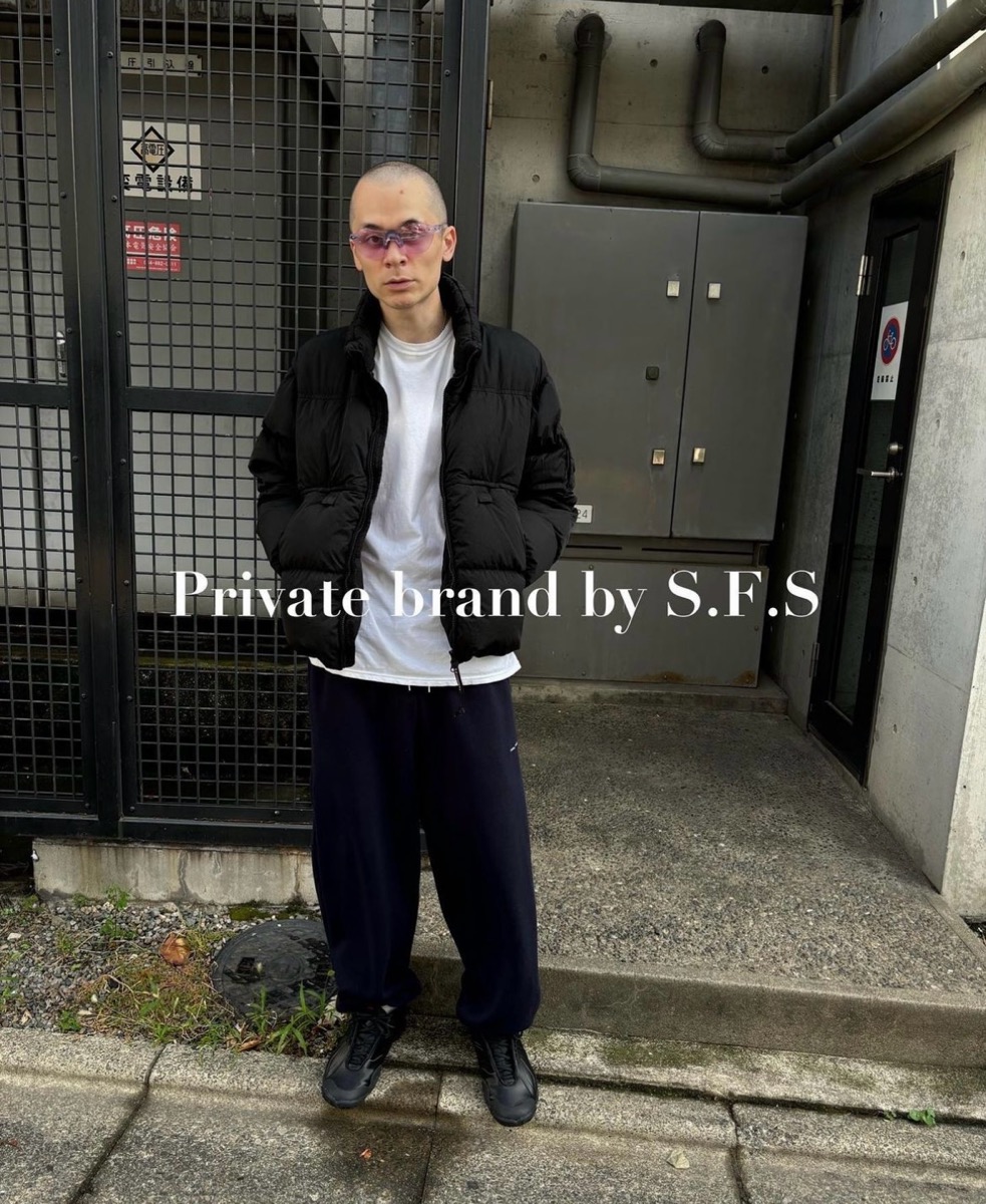 オンラインストア店舗 Private brand by S.F.S sweat pants 別注カラー