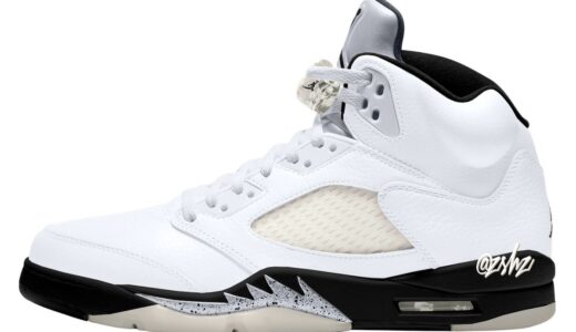 Nike Air Jordan 5 Retro “White Black”が9月28日に発売予定 ［DD0587-110］
