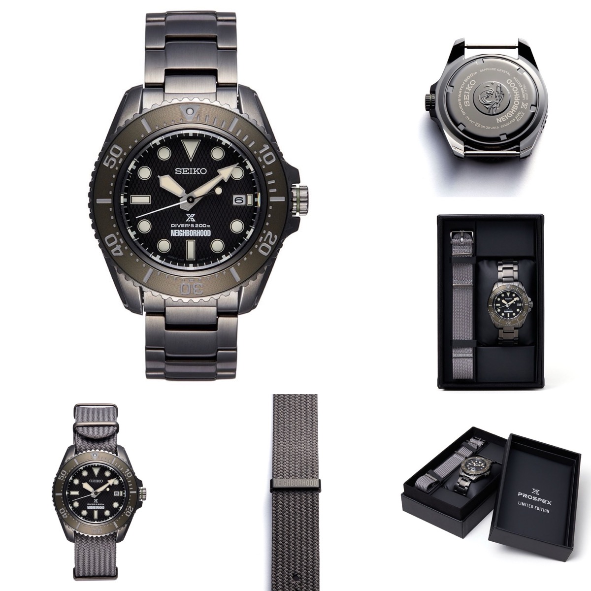 Seiko Prospex Diver Scuba × Neighborhood - 時計