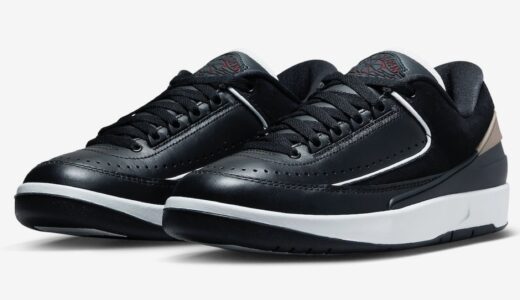 Nike Wmns Air Jordan 2 Retro Low “Black/Varsity Red”が2024年春に発売予定 ［DX4401-001］