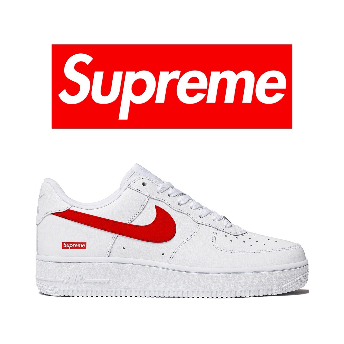 Supreme × Nike Air Force 1 Low “Chinese Red”が2024SSに中国限定で 