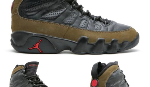 Nike Air Jordan 9 Retro “Olive”が2024年後半に復刻発売予定 ［FQ8992-030］
