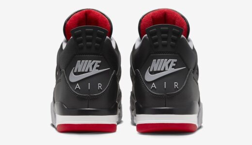 Nike Air Jordan 4 Retro “Bred Reimagined”が国内順次発売［FV5029-006］