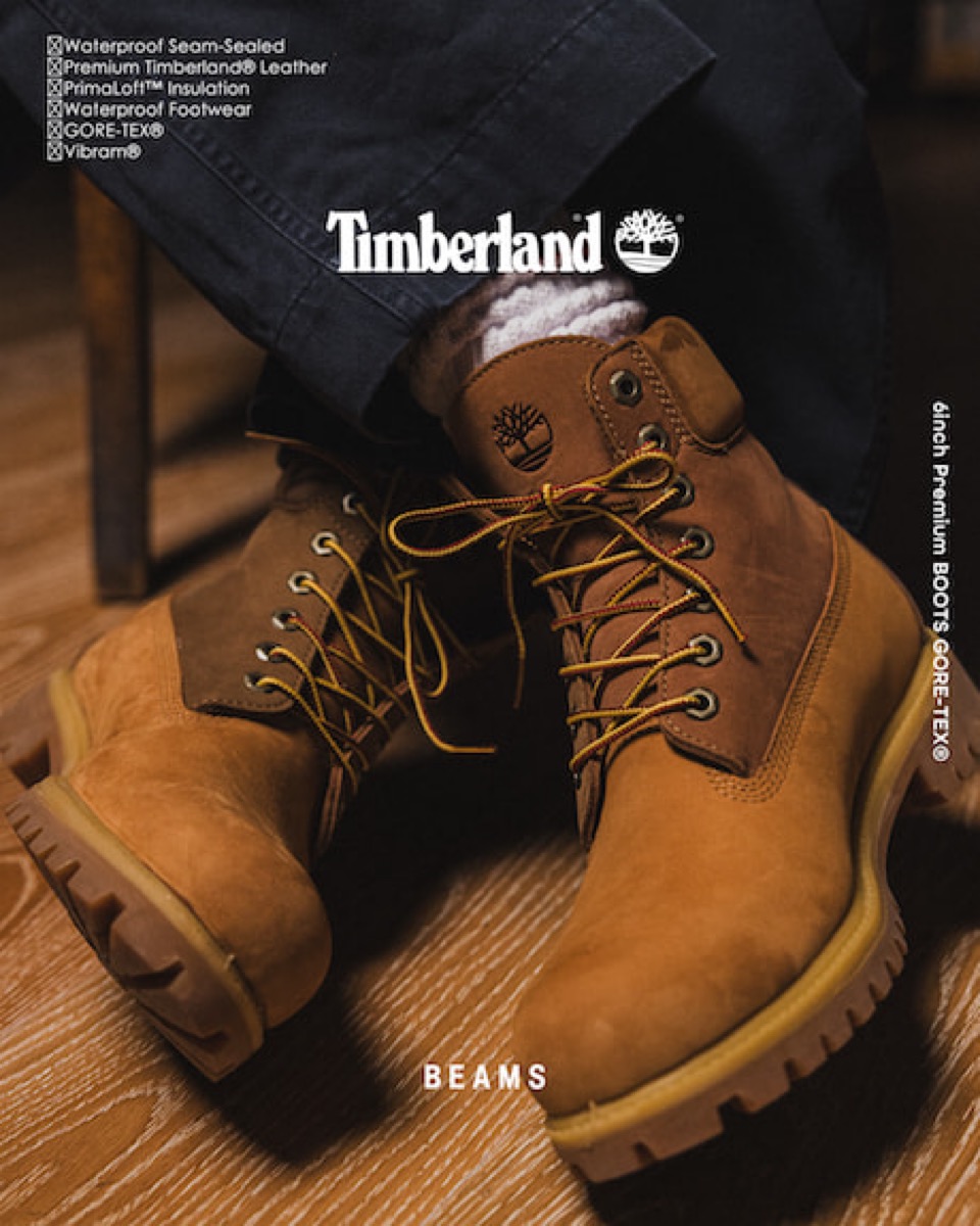 Timberland × BEAMS『6inch Premium Boots Vibram GORE-TEX®︎』が国内