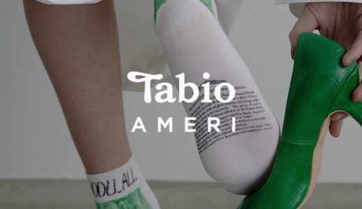 Ameri × Tabio コラボソックスが国内1月26日より発売
