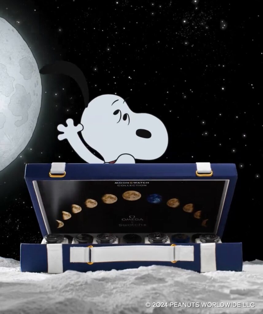 OMEGA × Swatch × PEANUTS『MoonSwatch』に続報 | UP TO DATE