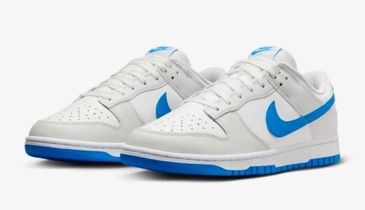 Nike Dunk Low Retro “Summit White and Photo Blue”が国内1月4日より発売［DV0831-108］