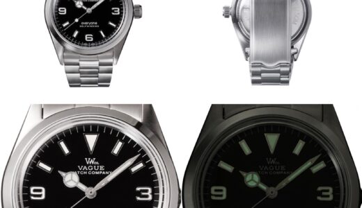 everyone Time Traveler by VAGUE WATCH CO.の抽選販売が国内1月9日より開始