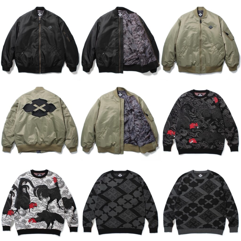 GAKKIN × BUDSPOOL 渦軍鶏 COTTON KNIT(BLACK) - www.stedile.com.br