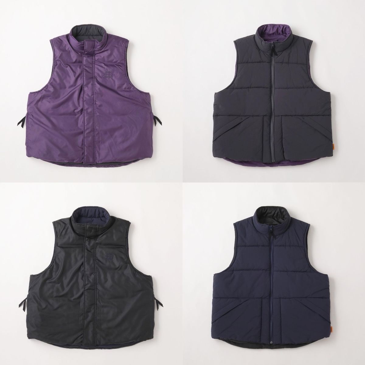 sfcSEE SEE REVERSIBLE PUFF VEST - ジャケット・アウター