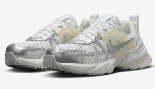 Nike Wmns V2K Run “Metallic Silver and White”が発売予定 ［FD0736-104］