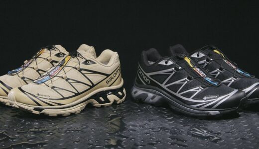 Salomon XT-6 GORE-TEX “Black/Silver”の再販先行予約が国内1月24日より開始［L47450600 / L47445500］