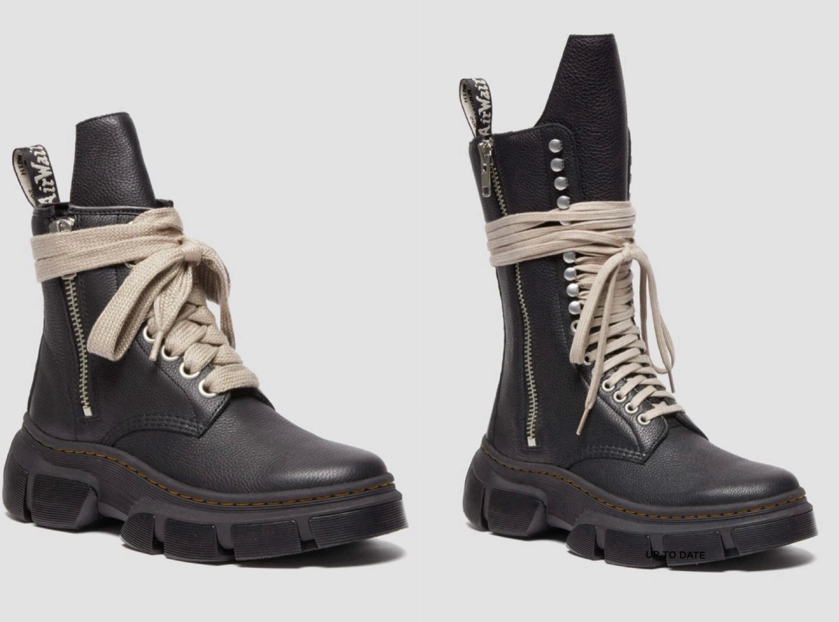 Dr.Martens × Rick Owens 2024年春夏コラボブーツ第2弾が国内3月7日／3月8日より発売 | UP TO DATE