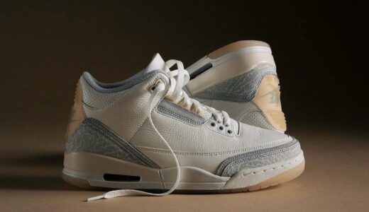 Nike Air Jordan 3 Retro Craft “Ivory”が国内2月21日に発売［FJ9479-100］