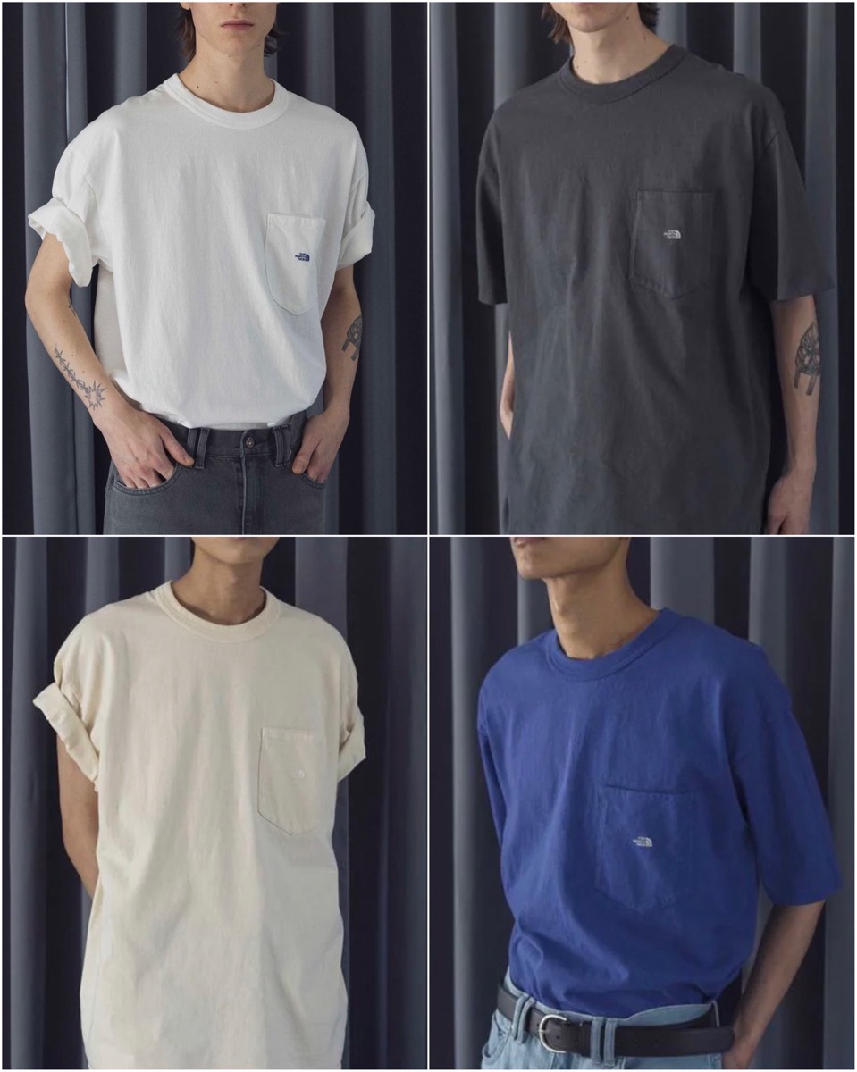 THE NORTH FACE PURPLE LABEL for monkey time 24SS 別注 7oz ポケットTシャツが国内3月28日より発売  | UP TO DATE