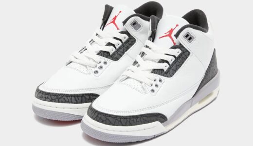 Nike Air Jordan 3 Retro “Cement Grey”が8月31日に発売予定 ［CT8532-106］