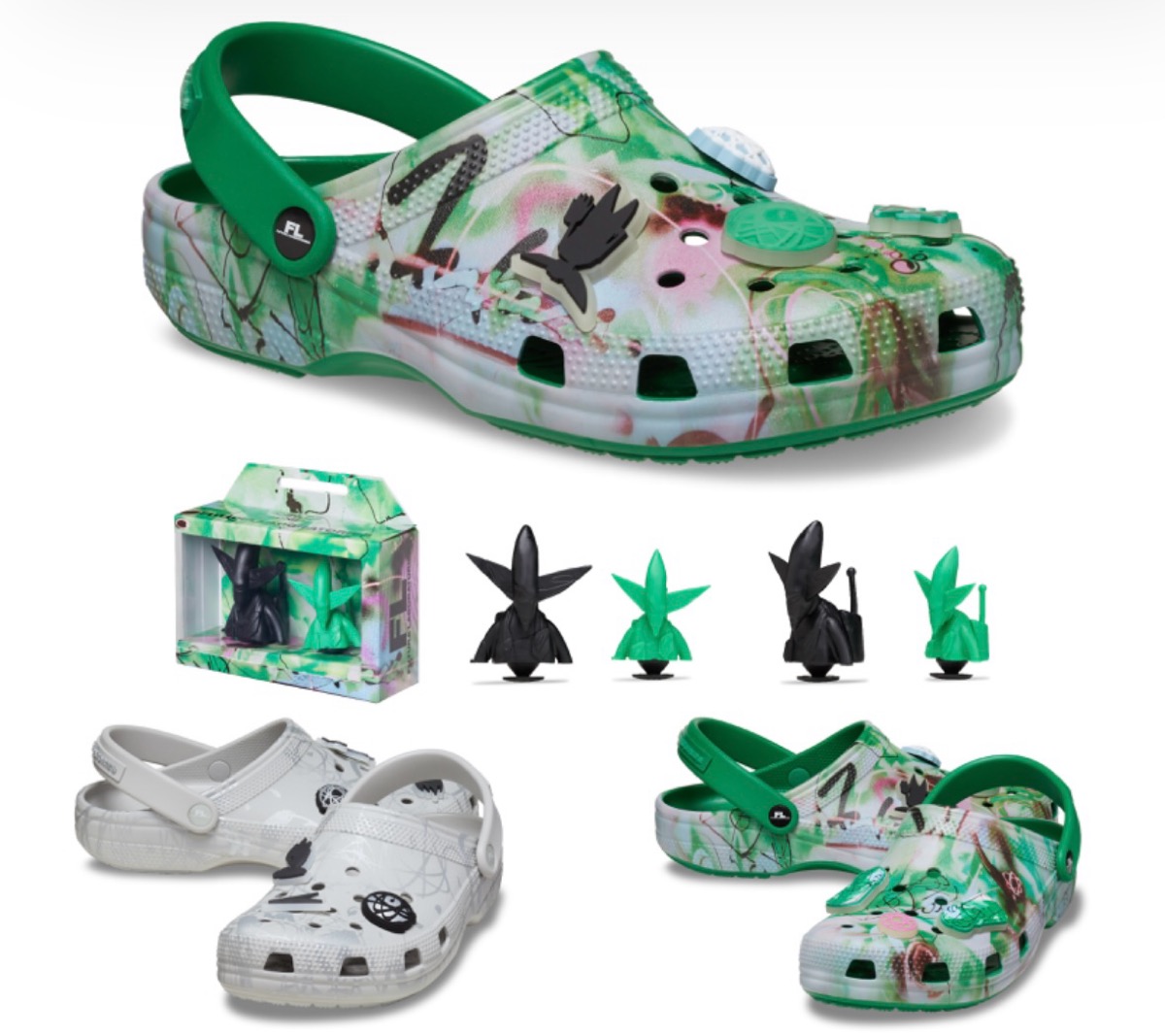 rosさま専用 crocs FUTURA X Crocs Classic RO Clog Pearl White（クロックス