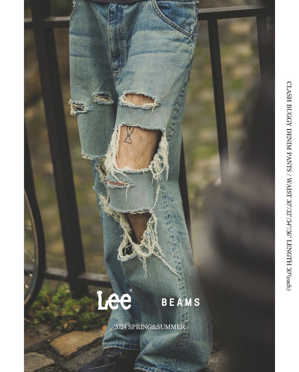 Lee × BEAMS 別注クラッシュデニム第2弾が国内3月16日より発売 | UP TO ...