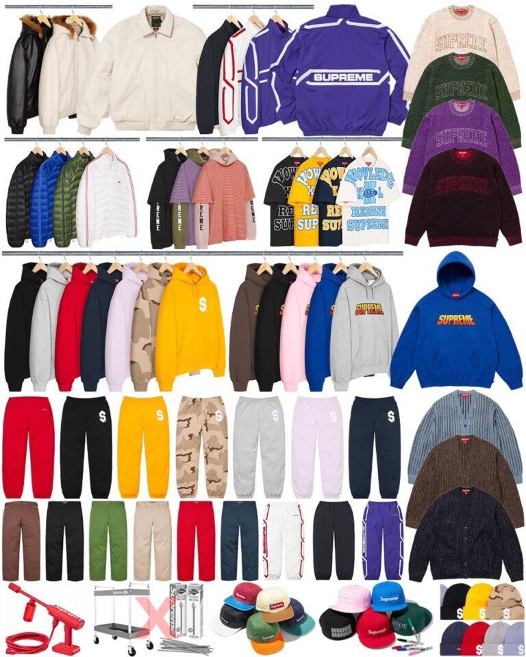 Supreme 24SS Week5が国内3月16日に発売【全商品一覧 価格など / 2024SS】 UP TO DATE