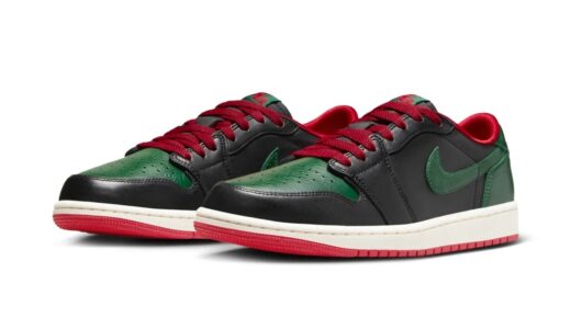 Nike Wmns Air Jordan 1 Low OG “Black and Gorge Green”が国内6月12日に発売［CZ0775-036］