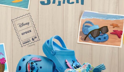 Crocs × Disney Stitch コラボサンダルが国内3月21日より発売