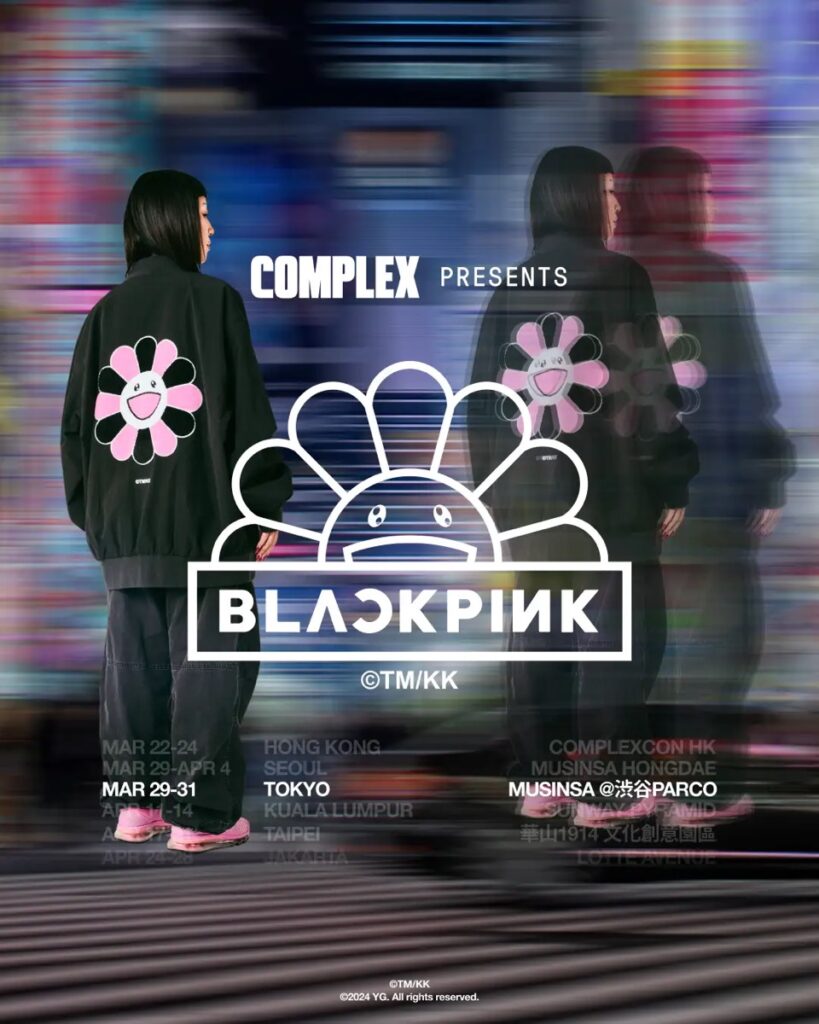 村上隆 × BLACKPINK “In Your Area” コラボコレクションが国内3月 