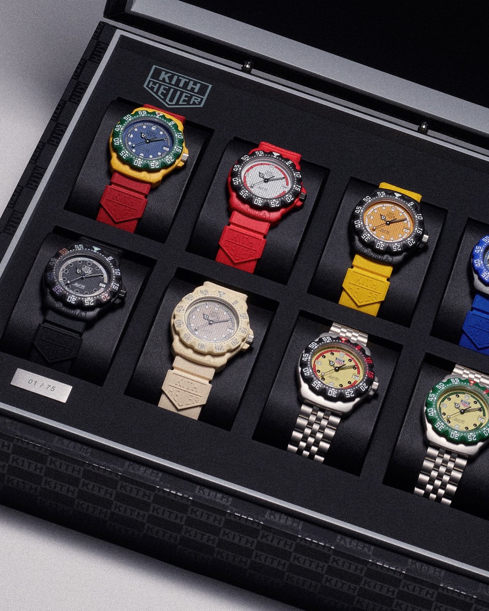 TAG Heuer × Kith コラボウォッチ『Formula 1』が国内5月6日に発売 