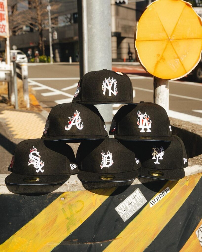 THE CAP × New Era® 別注 “BLAZE OUT” 59FIFTYが国内4月6日に 
