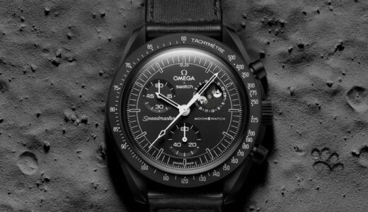 OMEGA × Swatch × Snoopy『MoonSwatch “MISSION TO THE MOONPHASE”』のブラックver.が国内4月8日に発売