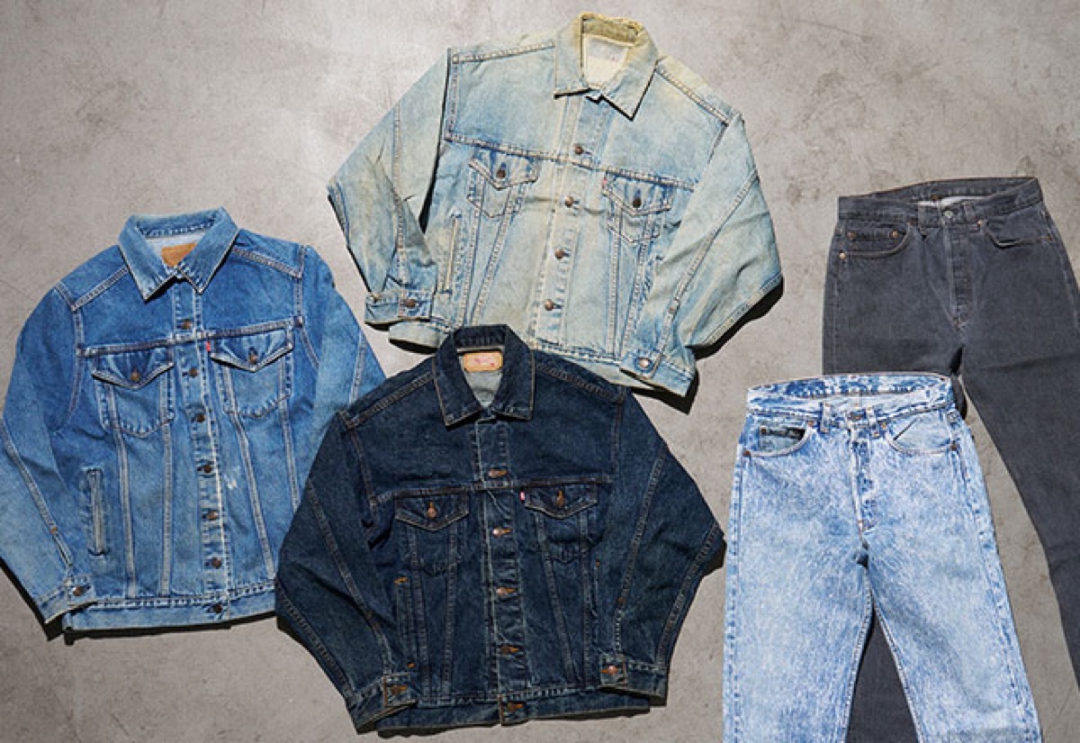 リーバイス®公認の一点ものユーズドデニム Levi's® Authorized Vintage ...