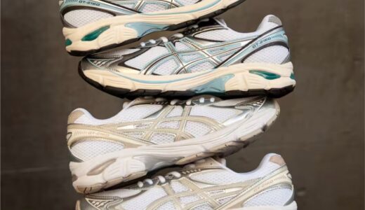ASICS GT-2160 “White/Putty” & “White/Pure Silver”が国内4月27日より発売 ［1203A544.100 / 1203A544.101］